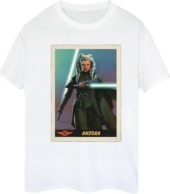 Produktbild von Star Wars - "The Mandalorian" T-Shirt für Damen BI45838 (S) (Weiß)