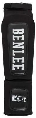 Productafbeelding van Benlee Flexy scheenbeschermers, zwart, maat L-XL. Zwart, maat L-XL
