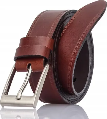 Produktbild von Gracio Herren Ledergürtel Braun 115cm Klassisch