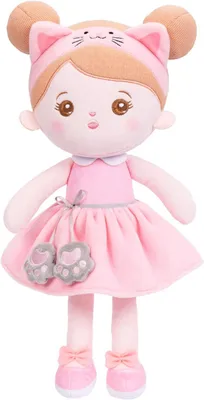 Imagen del producto de Muñeca de gato de peluche, suave, 32 cm, para niñas de 1 a 6 años