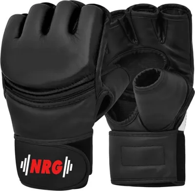 Produktbild von NRG fitness MMA Handschuhe - Grappling - Kampfsport - Boxing - Schwarz - Größe: L