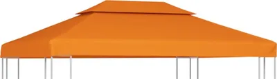 Obrázok produktu pre The Living Store Pavilón náhradná strecha 310 g/m² Orange 3x4 m