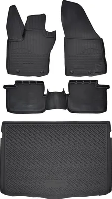 Image de 3D Tapis en caoutchouc pour Fiat Tipo 5P Berlina depuis 2015 et bac de coffre NORM