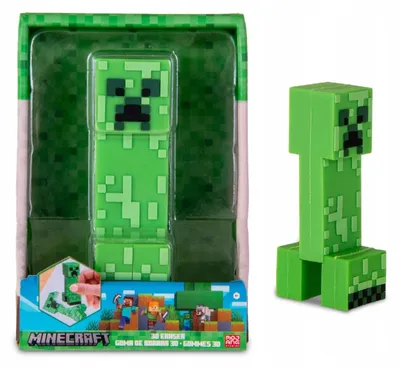 Produktbild von Minecraft 3d-radiergummis Grün Kinder Grün One Size