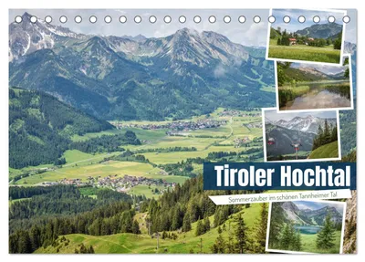 Produktbild von Tiroler Hochtal (Tischkalender 2027 DIN A5 quer), CALVENDO Monatskalender