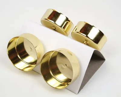 Produktbild von Teelichthalter Metall für Adventskranz 4er Set!
