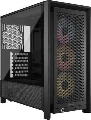 Zdjęcie produktu dla Obudowa ATX Corsair 4000D RS ARGB, Modułowa, 3 Wentylatory ARGB, Wysoki Przepływ Powietrza