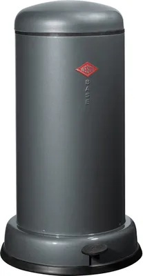 Image de WESCO® Collecteur de déchets à pédale Baseboy 20 litres, graphite