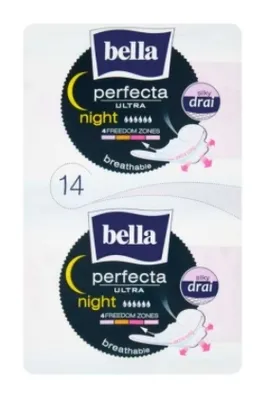 Obrázok produktu pre Bella Podpaski Ultima Night Supercienkie 14 sztuk