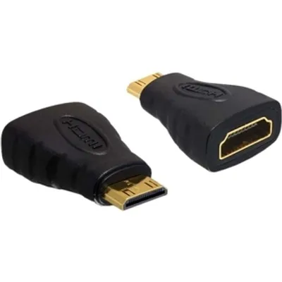 Produktbild von DeLOCK 65244, 19-p HDMI-C M, 19-p HDMI-A F, Schwarz