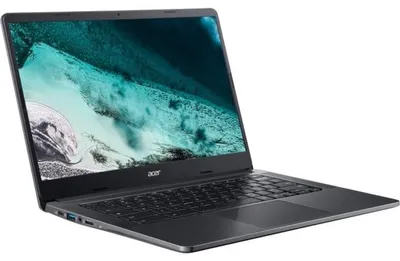Produktbild von Acer Chromebook 314 C934T C934T-C44H 35,6 cm (14 Zoll) Touchscreen Chromebook - Full HD - Intel Celeron N4500 - 8 GB - 128 GB Flash-Speicher - Italienisch Tastatur - Eisen - 1920 x 1080 - ChromeOS - Intel UHD Graphics - ComfyView (Matt), IPS-Technologie (In-Plane-Switching) - Webcam - 11,50 Stunden Akku-/Batterielaufzeit - IEEE 802.11 a/b/g/n/ac/ax Wireless LAN Standard