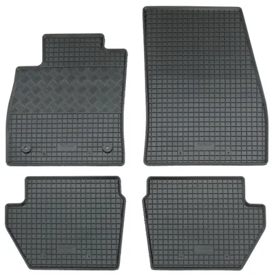 Gummifußmatten Set für Ford Fiesta MK8 (5/2017-) + Puma (2020-), 4-teilig