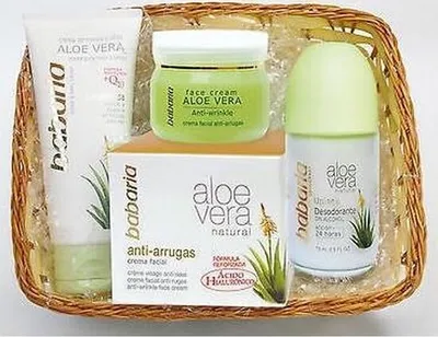 Zdjęcie produktu dla Babaria Krem Aloe Vera 50ml Zestaw 3 sztuk