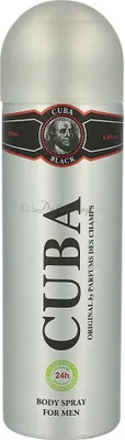Zdjęcie produktu dla Cuba - Cuba Black Deospray 200ml