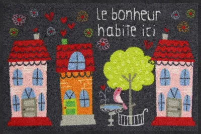 Produktbild von Salonloewe LE BONHEUR Fußmatte Wohnmatte 50 x 75 cm