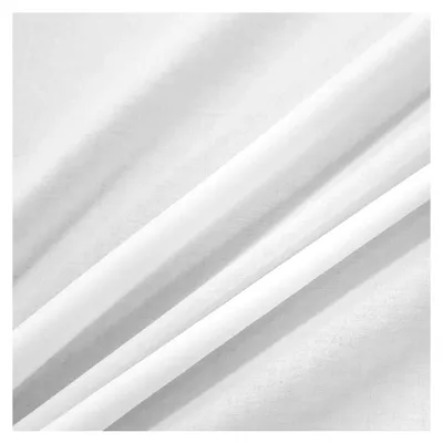 Produktbild von Baumwollstoff Meterware Fahnentuch weiß 100% Baumwolle