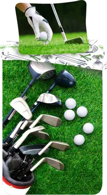 Produktbild von Jerry Fabrics Jerry Fabrics Golf Bettwäsche Golfspiel 140 x 200 cm