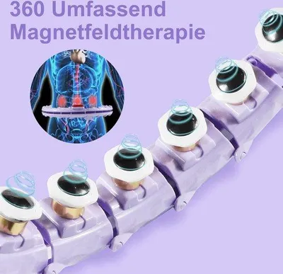 Immagine prodotto di Fascia elastica per il dimagrimento - Fascia elastica da allenamento con contatore per principianti - Fascia massaggiante con metro