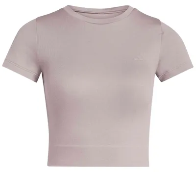 Produktbild von T-Shirt Adidas Camiseta adidas Workout Essentials Knit manga corta rosa mujer für Damen