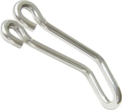 Produktbild von Busch & Müller Scheinwerfer-Halter 475D Edelstahl blank Länge 45mm Schenkel 18mm