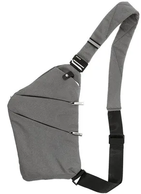 Image de Sac à bandoulière bas et imperméable en nylon, idéal pour les aventures en plein air