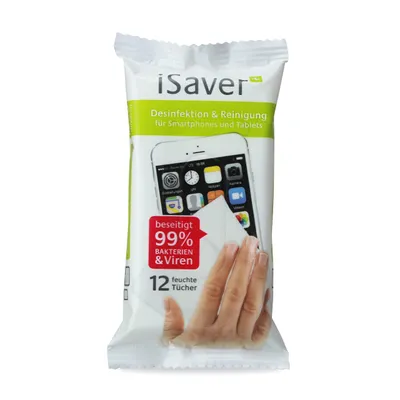 Obrázek produktu pro dezinfekční a čisticí ubrousky iSaver+