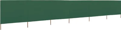 Produktbild von Eleganten-Stil 6-teiliges Windschutzgewebe 800 x 80 cm Grün DE15398
