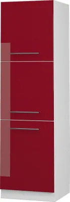 Produktbild von Vicco Herdumbauschrank Fame-Line, 60 cm, Bordeaux Hochglanz/Weiß