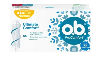Zdjęcie produktu dla O.B. Tampony Pro Comfort Normal, 32 sztuki