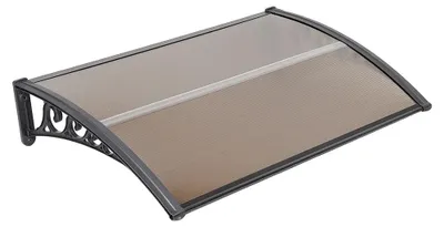 Obrázek produktu pro Markýzy, polykarbonátová konstrukce, ochrana proti UV záření, 60–100 cm