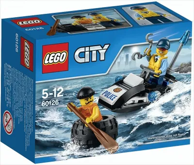 Produktbild von LEGO® City Police 60126 Flucht per Reifen