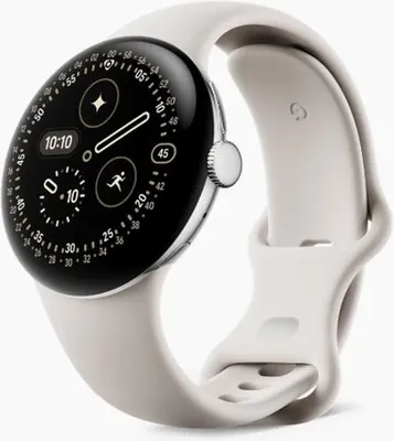 Produktbild von Google Pixel Watch 4 - 41 mm - Aluminium silber