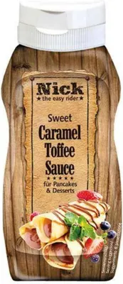 Produktbild von Sweet Caramel Toffee Sauce from Nick, 250g