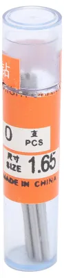 Obrázok produktu pre 10 ks vrtákov so špirálovým hrotom a rovným stopkou pre šperky, perly, dierovanie, hardvérové nástroje, 1,65 mm