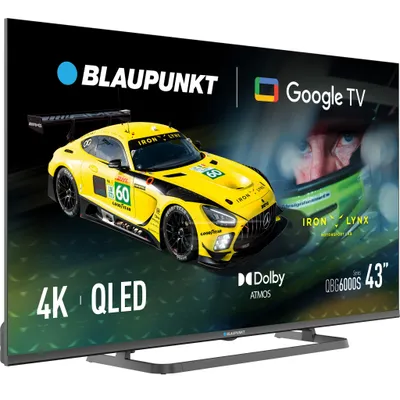 Produktbild von BLAUPUNKT 43QBG6000S 43-Zoll-Fernseher, 4K UHD, Google TV, Smart TV mit Dolby Vision und HDR10, Wi-Fi und Bluetooth, 16:9