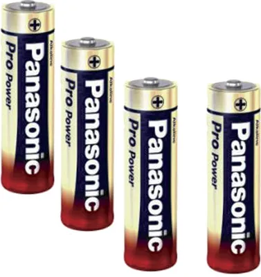 Produktbild von 4x Batterie AA Mignon Alkaline Pro Power Panasonic LR06PPG