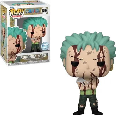 Produktbild von Funko Pop! Animation: One Piece - Roronoa Zoro (Nothing Happend) #1496 Special Edition Exclusive