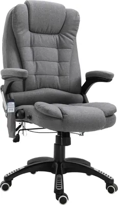 Produktbild von Vinsetto Massagesessel Chefsessel Gamingstuhl Drehstuhl Massagebürostuhl Grau