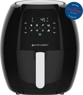 Produktbild von Pyramidea Heißluftfritteuse AF810B 8L 1800W Schwarz mit 8 Programmen