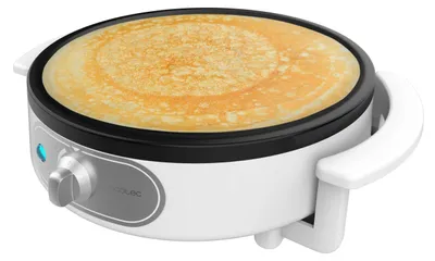 Produktbild von Cecotec Fun Creepy, 1 Crepe(s), Weiß, Schwarz, 30,5 cm, 1200 W, Bisphenol A (BPA)