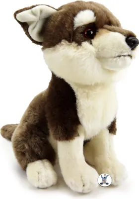 Produktbild von WOLFSBLUT - der Plüsch-Wolfshund Wolf Welpe Hund Plüschtier