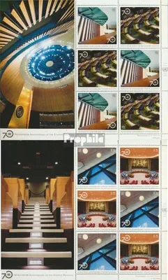 Produktbild von Briefmarken UNO - New York 2015 Mi 1492-1495Klb Kleinbogen (kompl.Ausg.) postfrisch 70 Jahre UNO