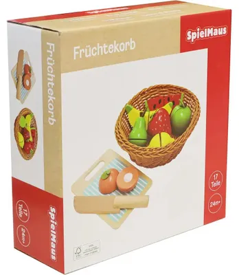 Immagine prodotto di SpielMaus Cucina. Set da cucina SpielMaus. Cesto di frutta con accessori