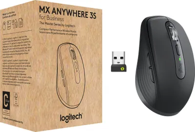 Immagine prodotto di Logitech Wireless Mouse MX Anywhere 3S f. Business graphite