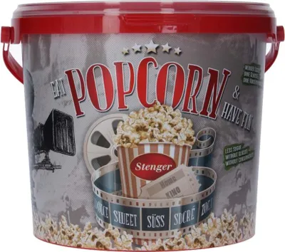 Produktbild von Stenger Popcorn Süß Popcorneimer Fun mit süßem Geschmack 250g
