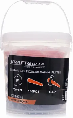 Produktbild von Kraft&Dele KD10778 Fliesenspachtel-Set 600tlg