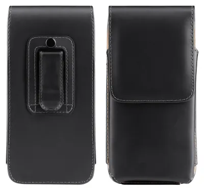 Produktbild von kwmobile Gürteltasche Hülle für Handys mit Gürtelclip - 17,2 x 8 cm Kunstleder Gürtel Case mit Gürtelschlaufe Schwarz