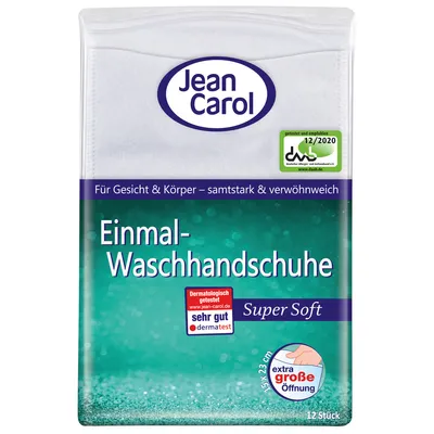 Produktbild von JEAN CAROL Einmal-Waschhandschuhe