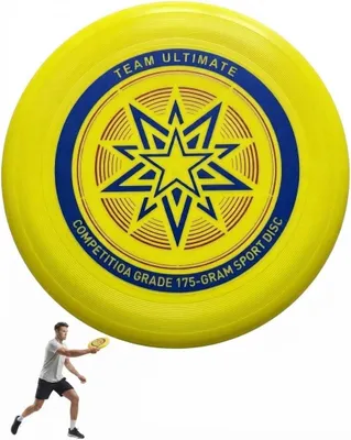 Obrázok produktu pre Frisbee 175 g, 26,7 cm, ABS plast, žltá, pre vonkajšie použitie
