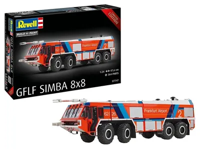 Image de Kit de maquette Revell GFLF Simba 8x8 à l'échelle 1:24 - 364 pièces